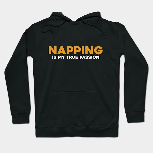 Napping is My True Passion Hoodie by Lilian's